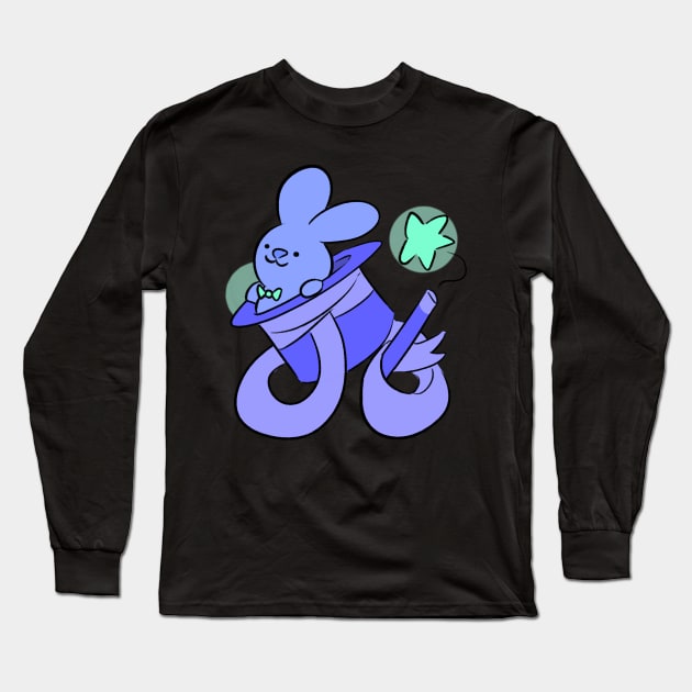 Magic Bunny Long Sleeve T-Shirt by Jossly_Draws